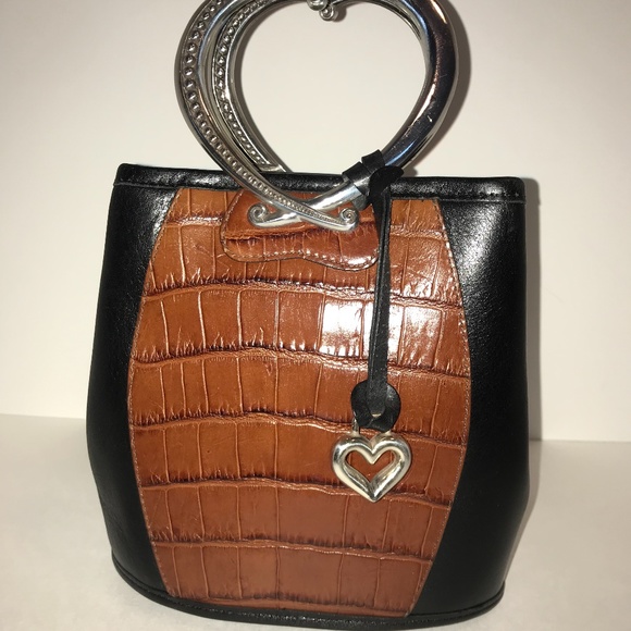 Brighton Leather Corazon Handbag